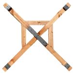 Croix en bois et en acier